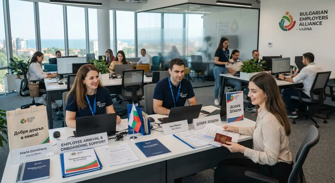Employee Arrival and Onboarding Support for Bulgarian Employers
