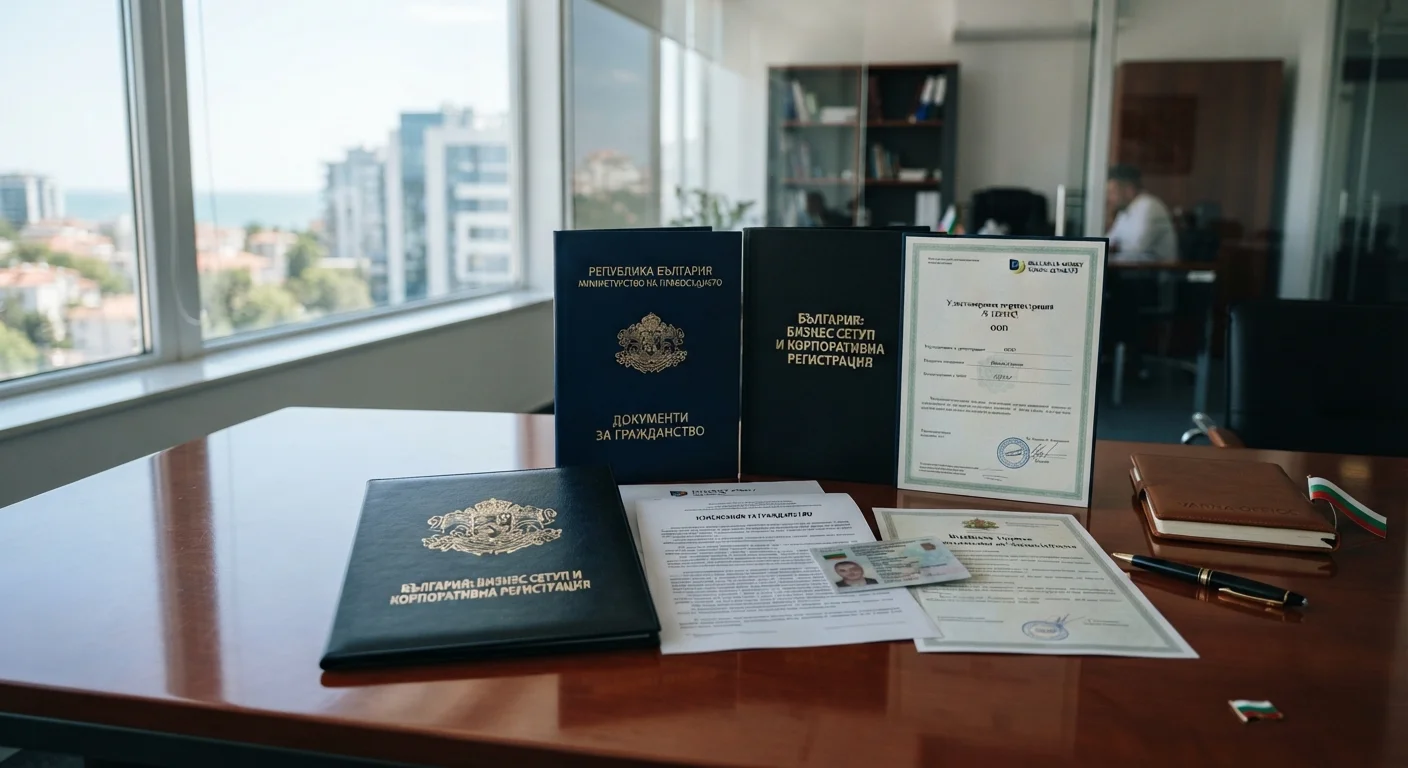 Professional office workspace representing international advisory and support services.