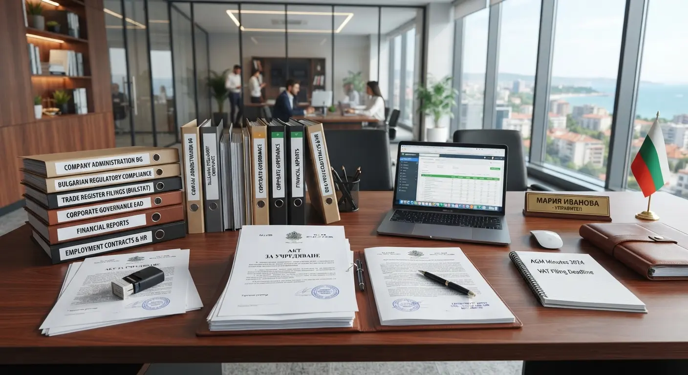 Managing Company Administration After Establishing a Business in Bulgaria